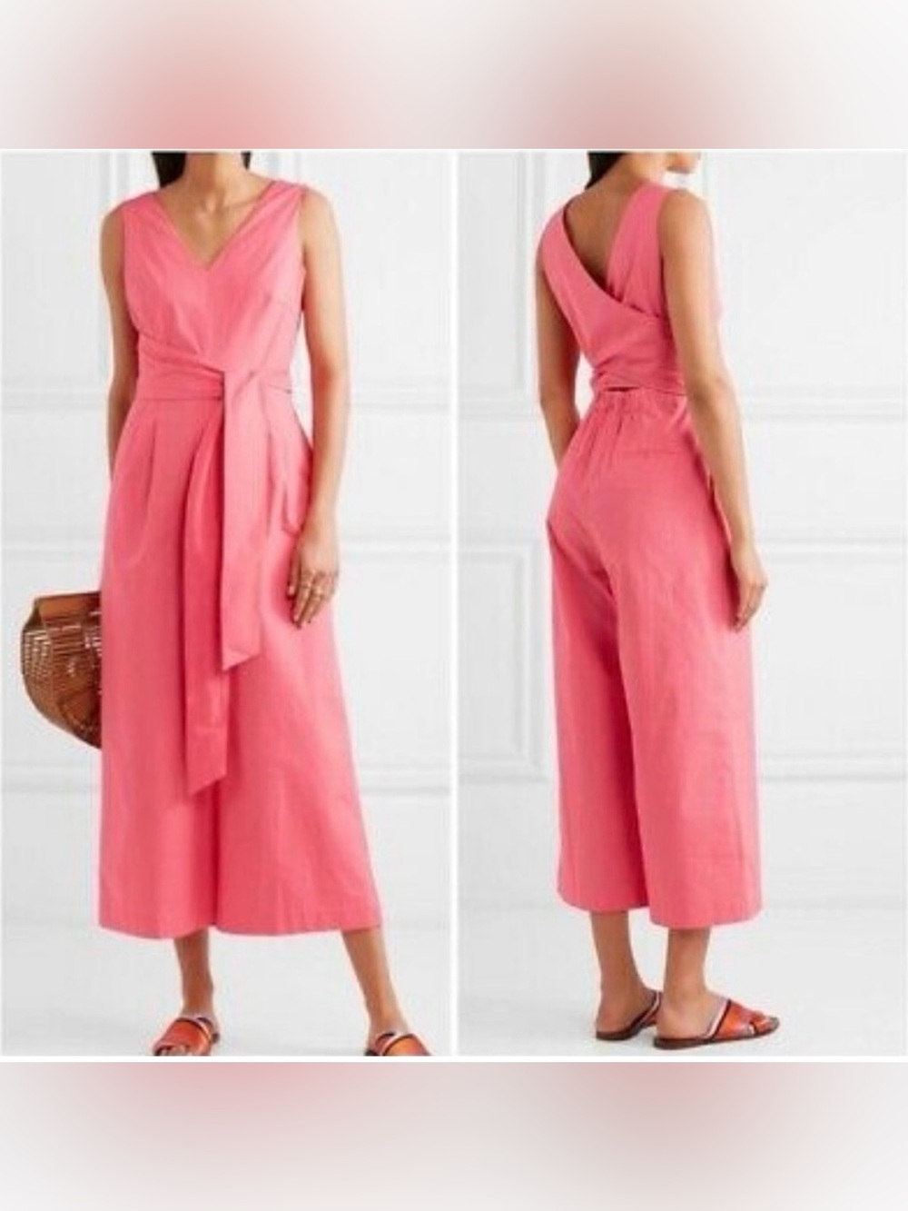 J. Crew Vibrant Pink Jumpsuit
